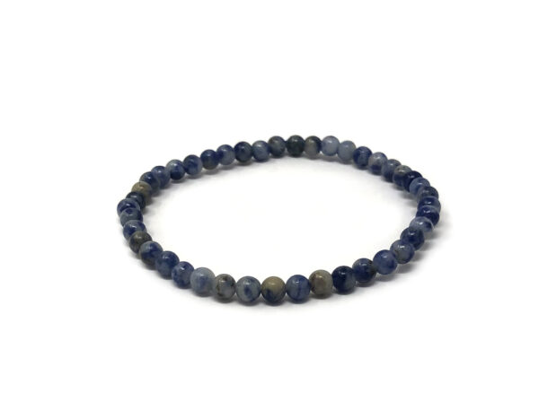 Shreyshti Beads Bracelet Sodalite, beads approx. 4mm - Image 2