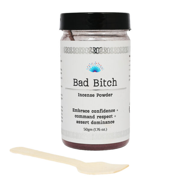 Shreyshti Incense Powder, Bad Bitch, Approx 50g for spell, wiccan, pagan, rituals, reiki, religious, aroma therapy purposes