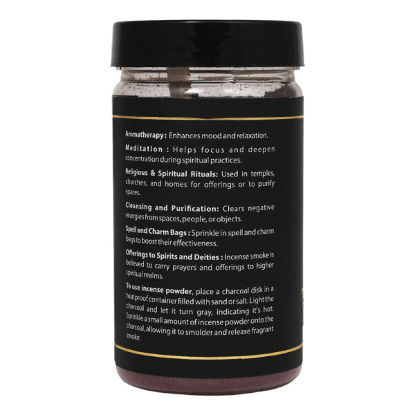 Shreyshti Incense Powder, High John The Conqurer, Approx 50g for spell, wiccan, pagan, rituals, reiki, religious, aroma therapy purposes - Image 3