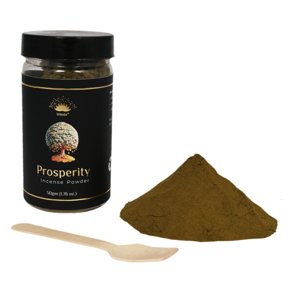 Shreyshti Incense Powder, Prosperity, Approx 50g for spell, wiccan, pagan, rituals, reiki, religious, aroma therapy purposes