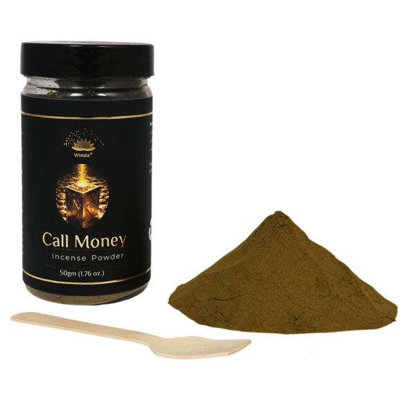 Shreyshti Incense Powder, Call Money, Approx 50g for spell, wiccan, pagan, rituals, reiki, religious, aroma therapy purposes