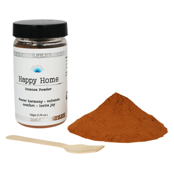 Shreyshti Incense Powder, Happy Home, Approx 50g for spell, wiccan, pagan, rituals, reiki, religious, aroma therapy purposes