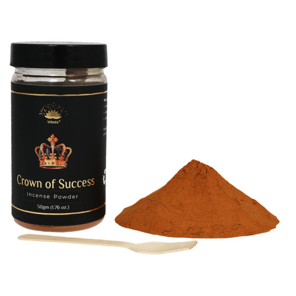 Shreyshti Incense Powder, Crown of Success, Approx 50g for spell, wiccan, pagan, rituals, reiki, religious, aroma therapy purposes