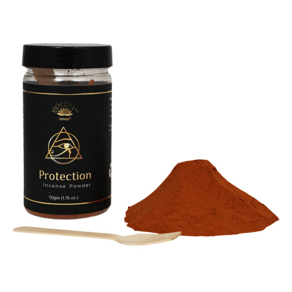 Shreyshti Incense Powder, Protection, Approx 50g for spell, wiccan, pagan, rituals, reiki, religious, aroma therapy purposes