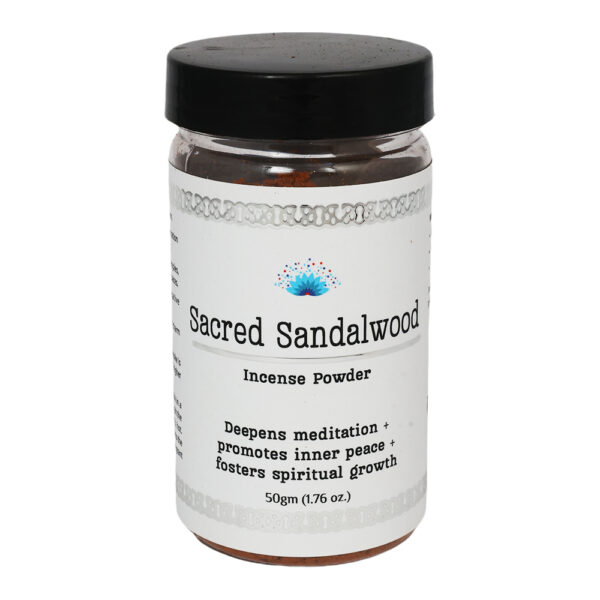 Shreyshti Incense Powder, Sacred Sandalwood, Approx 50g for spell, wiccan, pagan, rituals, reiki, religious, aroma therapy purposes - Image 2