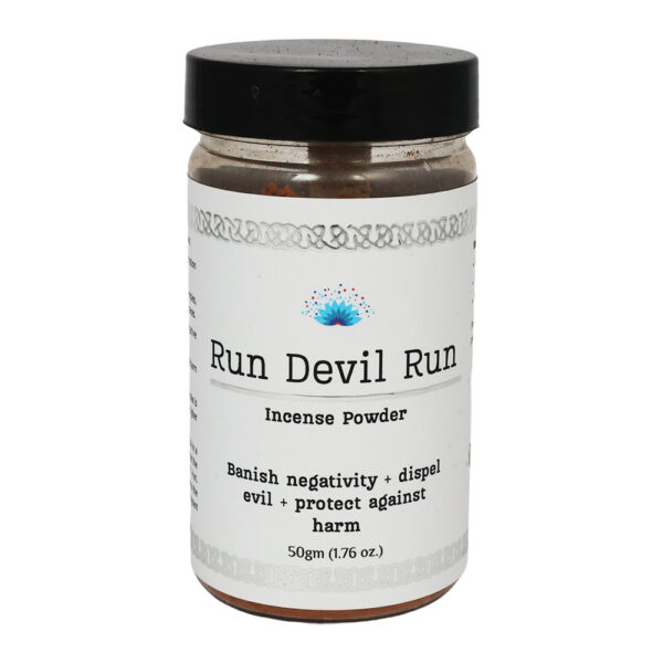 Shreyshti Incense Powder, Run Devil Run, Approx 50g for spell, wiccan, pagan, rituals, reiki, religious, aroma therapy purposes - Image 2