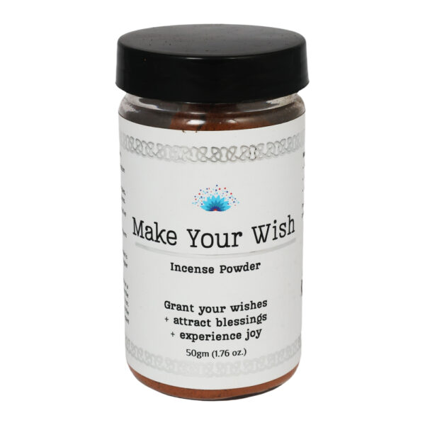 Shreyshti Incense Powder, Make Your Wish, Approx 50g for spell, wiccan, pagan, rituals, reiki, religious, aroma therapy purposes - Image 2