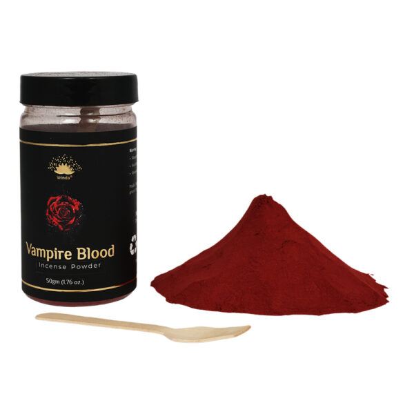 Shreyshti Incense Powder, Vampire Blood, Approx 50g for spell, wiccan, pagan, rituals, reiki, religious, aroma therapy purposes