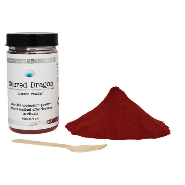 Shreyshti Incense Powder, Sacred Dragon, Approx 50g for spell, wiccan, pagan, rituals, reiki, religious, aroma therapy purposes