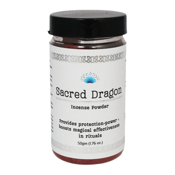 Shreyshti Incense Powder, Sacred Dragon, Approx 50g for spell, wiccan, pagan, rituals, reiki, religious, aroma therapy purposes - Image 2