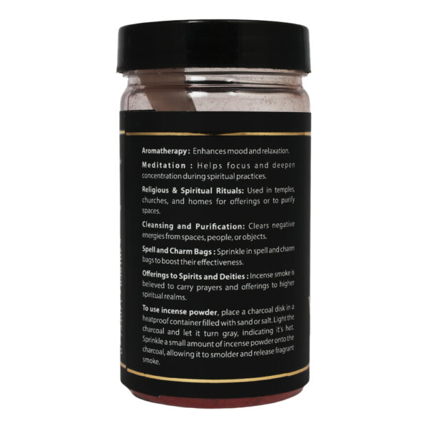 Shreyshti Incense Powder, Vampire Blood, Approx 50g for spell, wiccan, pagan, rituals, reiki, religious, aroma therapy purposes - Image 4