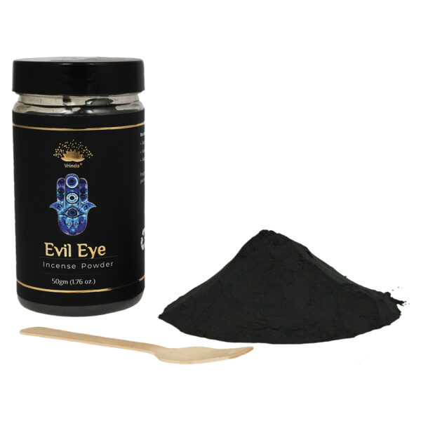 Shreyshti Incense Powder, Evil Eye, Approx 50g for spell, wiccan, pagan, rituals, reiki, religious, aroma therapy purposes