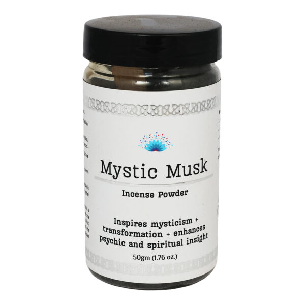 Shreyshti Incense Powder, Mystic Musk, Approx 50g for spell, wiccan, pagan, rituals, reiki, religious, aroma therapy purposes - Image 2