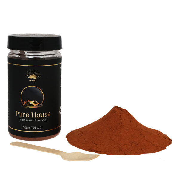 Shreyshti Incense Powder, Pure House, Approx 50g for spell, wiccan, pagan, rituals, reiki, religious, aroma therapy purposes