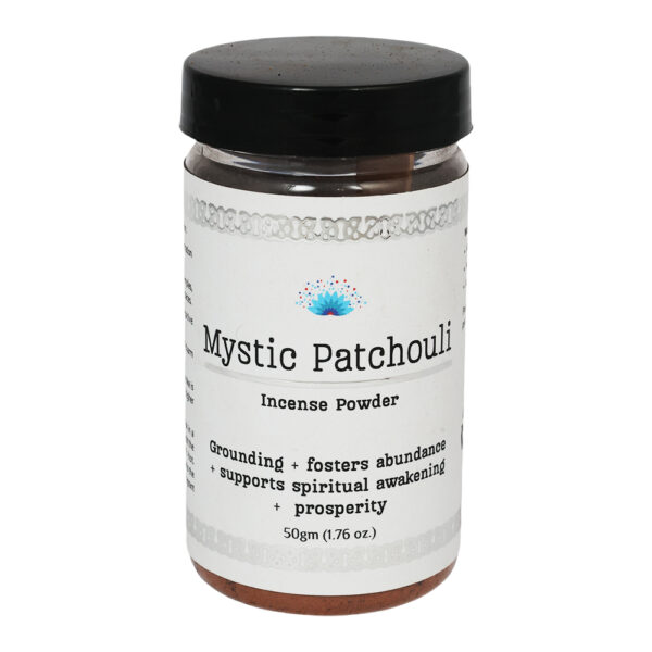 Shreyshti Incense Powder, Mystic Patchouli, Approx 50g for spell, wiccan, pagan, rituals, reiki, religious, aroma therapy purposes - Image 2