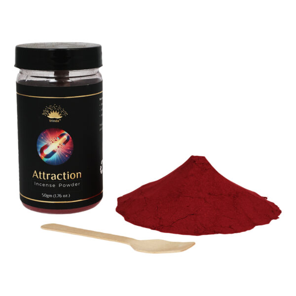 Shreyshti Incense Powder, Attraction, Approx 50g for spell, wiccan, pagan, rituals, reiki, religious, aroma therapy purposes