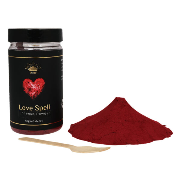 Shreyshti Incense Powder, Love Spell, Approx 50g for spell, wiccan, pagan, rituals, reiki, religious, aroma therapy purposes