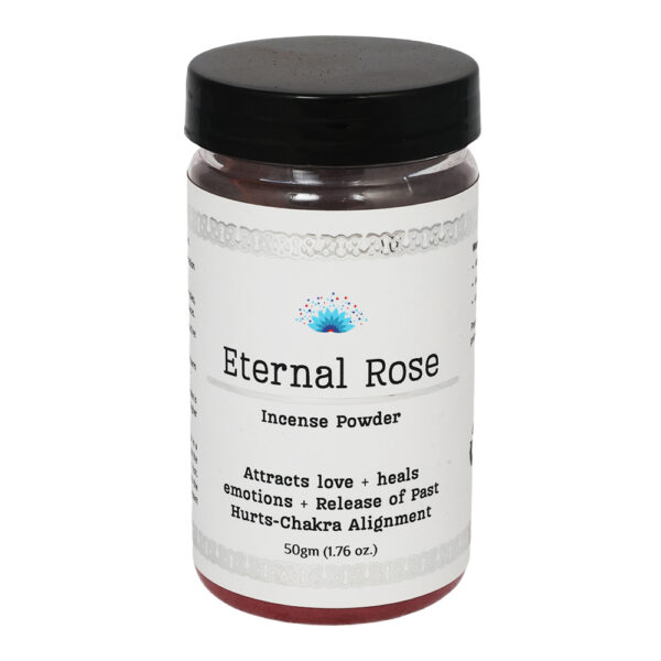 Shreyshti Incense Powder, Eternal Rose, Approx 50g for spell, wiccan, pagan, rituals, reiki, religious, aroma therapy purposes - Image 2