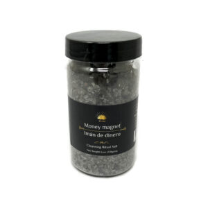 Shreyshti Cleansing Ritual Salt Money Magnet , 6oz/170g , a combination of salts, fragrances and herbs for space clearing and cleansing, anoint candles and cleansing tools or crystals