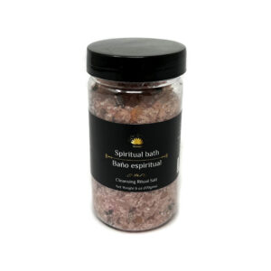 Shreyshti Cleansing Ritual Salt Spiritual Bath , 6oz/170g , a combination of salts, fragrances and herbs for space clearing and cleansing, anoint candles and cleansing tools or crystals