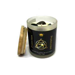 Shreyshti Crystal Glass Protection Scented approx. 5.29 oz (150 gm) for spell, wiccan, pagan, rituals, reiki, religious purposes