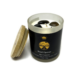 Shreyshti Crystal Glass Road Opener Scented approx. 5.29 oz (150 gm) for spell, wiccan, pagan, rituals, reiki, religious purposes