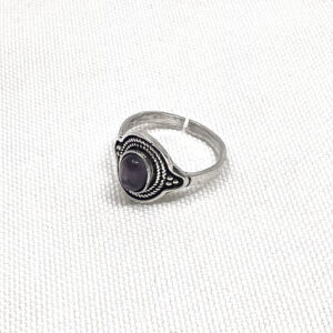 Shreyshti Ring Amethyst adjustable