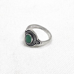 Shreyshti Ring Green Aventurine adjustable