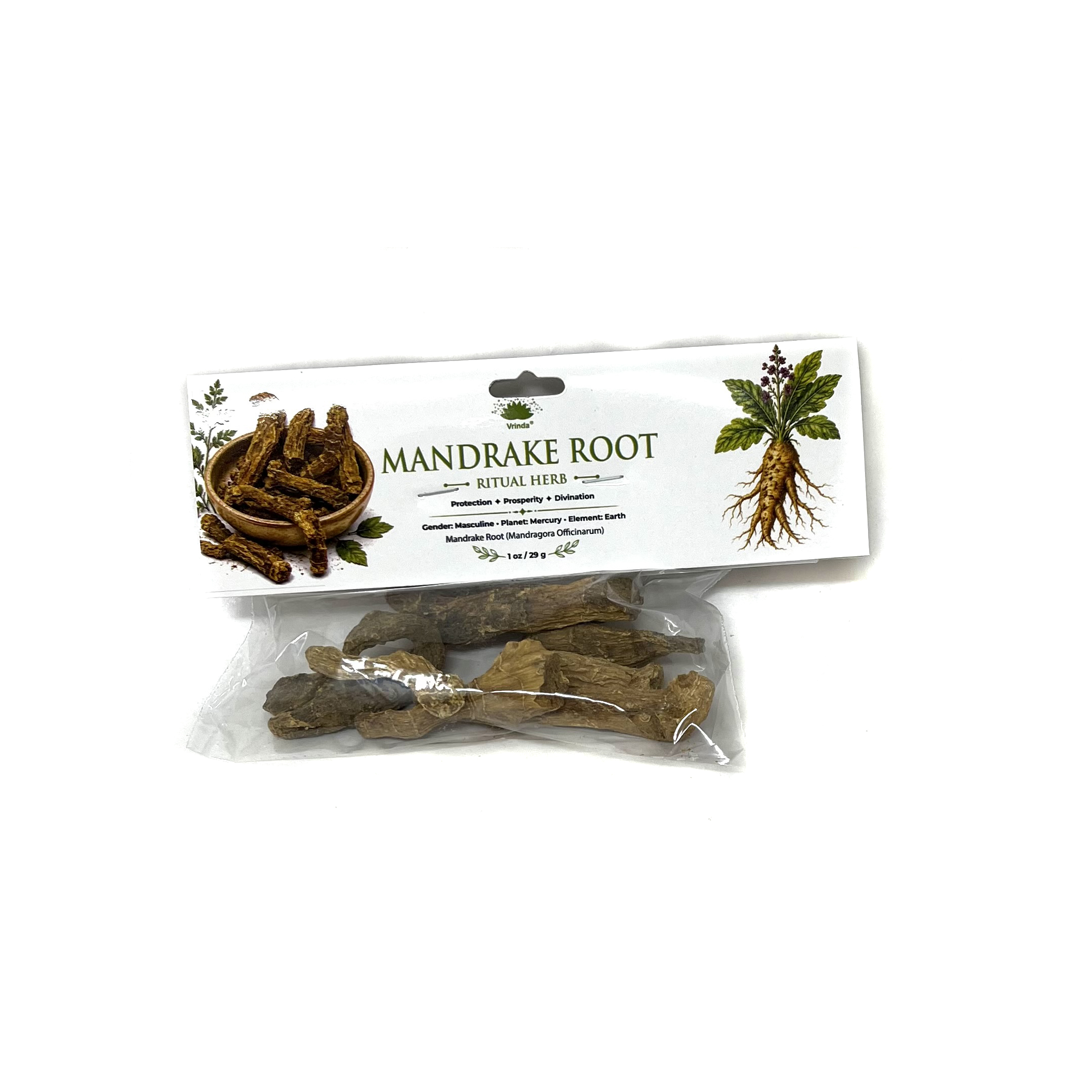 Herb Dry Mandrake Root, 30g - Image 2