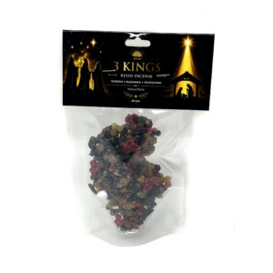 Shreyshti Resin 3 Kings, Approx 50g for spell, wiccan, pagan, rituals, reiki, religious, aroma therapy purposes