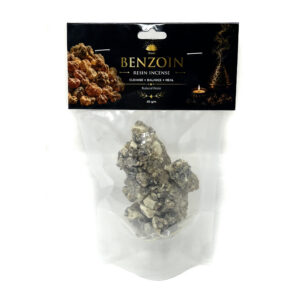 Shreyshti Resin Benzoin, Approx 50g for spell, wiccan, pagan, rituals, reiki, religious, aroma therapy purposes