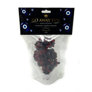 Shreyshti Resin Go Away Evil, Approx 50g for spell, wiccan, pagan, rituals, reiki, religious, aroma therapy purposes