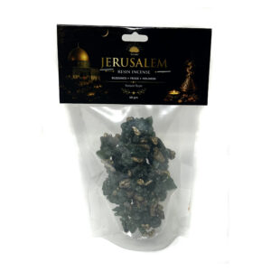 Shreyshti Resin Jerusalem, Approx 50g for spell, wiccan, pagan, rituals, reiki, religious, aroma therapy purposes