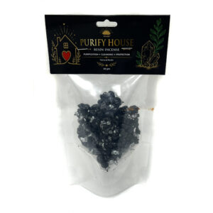 Shreyshti Resin Purify House, Approx 50g for spell, wiccan, pagan, rituals, reiki, religious, aroma therapy purposes