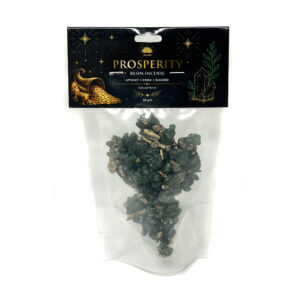 Shreyshti Resin Prosperity, Approx 50g for spell, wiccan, pagan, rituals, reiki, religious, aroma therapy purposes