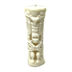 Shreyshti Designer candle Owl Totem approx. 6.5" for spell, wiccan, pagan, rituals, reiki, religious purposes.
