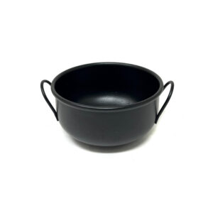 Shreyshti Iron Cauldron Burner, approx. 3" for charcoal, cones etc.
